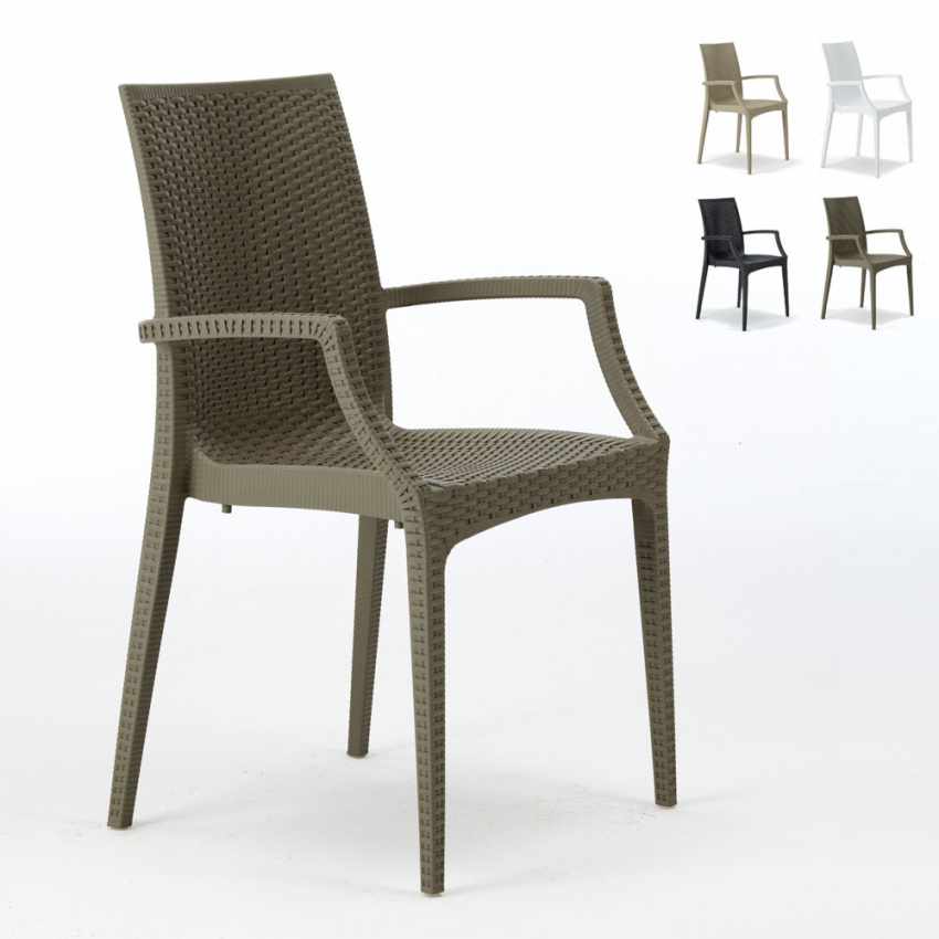 Stühle Sessel mit Armlehnen Garten Terrasse Bistrot Arm Grand Soleil Stühle Sessel mit Armlehnen Garten Terrasse Bistrot Arm Grand Soleil