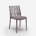 Moderner stapelbarer Bar-Garten-Restaurant-Stuhl Matrix BICA 