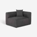 Sofa 3-Sitzer modular modern für Wohnzimmer aus Stoff Neko Kauf