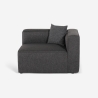 Sofa 3-Sitzer modular modern für Wohnzimmer aus Stoff Neko 