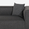 Sofa 3-Sitzer modular modern für Wohnzimmer aus Stoff Neko 