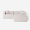 Modulares 3-Sitzer-Halbinsel-Ecksofa aus Stoff Rylos Sales