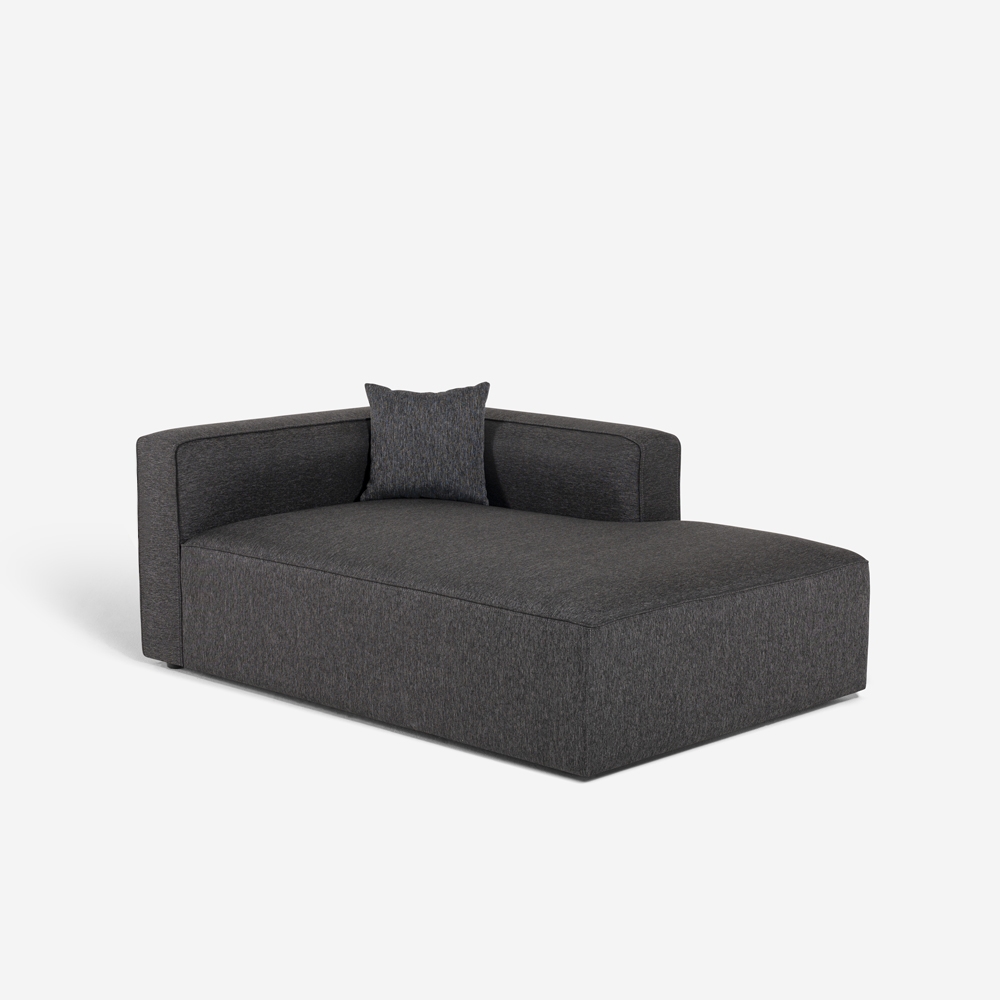 Modulares Ecksofa 3-Sitzer Halbinsel aus Stoff Rylos