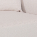 Sofa 3-Sitzer modular Halbinsel Ecke aus Stoff Lorys Maße