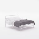 Metall Doppelbett mit Lattenrost 160x200 Skjern Auswahl