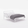 Metall Doppelbett mit Lattenrost 160x200 Skjern Auswahl