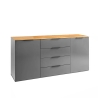 Moderne Kommode für Küche, Wohnzimmer, Esszimmer mit 4 Schubladen und 2 Türen  Klihe. Angebot