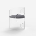 Transparenter Polycarbonat-Sessel elegantes Design Dorian Angebot