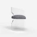 Transparenter Polycarbonat-Sessel elegantes Design Dorian Sales