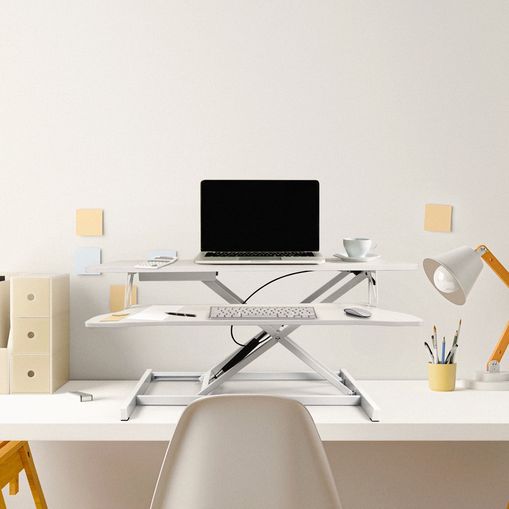  Jallo XL: Höhenverstellbarer Monitorständer für den Schreibtisch