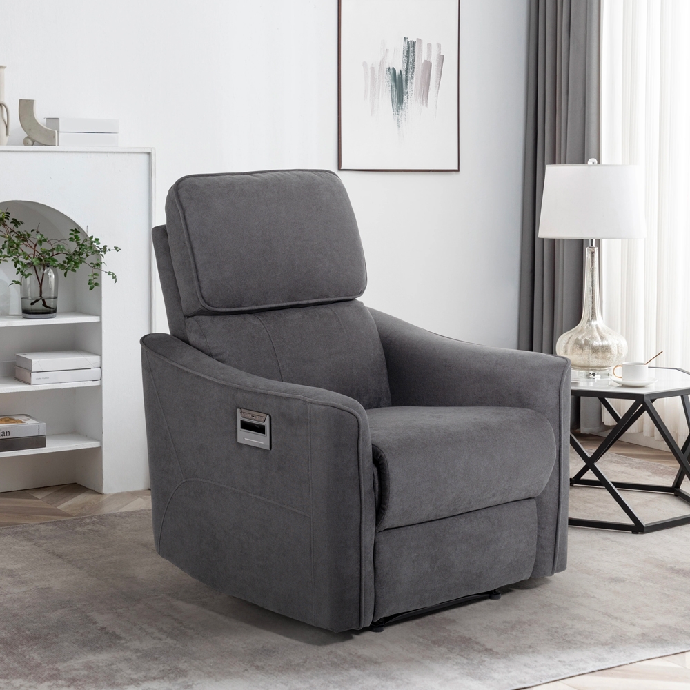  Eleonora: elektrischer Relaxsessel mit Wireless-USB-Ladegerät, verstellbar

