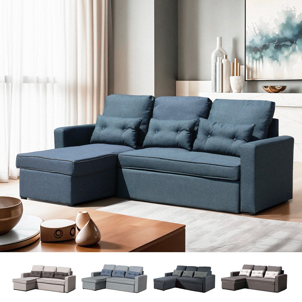 3-Sitzer-Eckschlafsofa für Wohnzimmer und Lounges Smeraldo 3-Sitzer-Eckschlafsofa für Wohnzimmer und Lounges Smeraldo