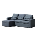 3-Sitzer-Eckschlafsofa für Wohnzimmer und Lounges Smeraldo 