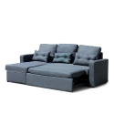 3-Sitzer-Eckschlafsofa für Wohnzimmer und Lounges Smeraldo 