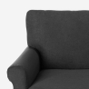 Epoque Modernes 2-Sitzer-Sofa im klassischen Design für Wohnzimmer aus Stoff 