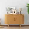 Anrichte vintage mit 2 Holzschiebetüren 120cm für Wohnzimmer Ambis Angebot