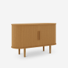 Anrichte vintage mit 2 Holzschiebetüren 120cm für Wohnzimmer Ambis Auswahl