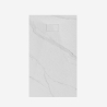 Rechteckige Duschwanne 120x90cm bündig mit dem Fußboden Marmor-Effekt Stone MM Angebot