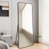 Wandspiegel 180x80cm groß freistehend modern schwarz Arsen-B Sales