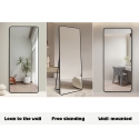Wandspiegel 180x80cm groß freistehend modern schwarz Arsen-B Katalog
