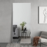 Specchio grande 180x80cm da appoggio a terra parete argento Hamstur-S Sales