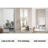 Specchio grande 180x80cm da appoggio a terra parete argento Hamstur-S Rabatte