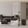 Wandspiegel Silber 180x80cm mit Standfuß Arsen-S Angebot