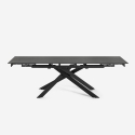 Tisch ausziehbar in Marmoreffekt 160-240x90cm Küche modernes Design Quito Katalog