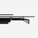 Tisch ausziehbar in Marmoreffekt 160-240x90cm Küche modernes Design Quito Auswahl