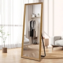 Wandspiegel 180x80cm mit Standfuß klassisch gold Vestur-G Angebot