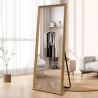 Wandspiegel 180x80cm mit Standfuß klassisch gold Vestur-G Angebot