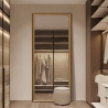 Wandspiegel 180x80cm mit Standfuß klassisch gold Vestur-G Sales