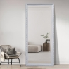 Wandspiegel 180x80cm mit klassischem silberfarbenen Rahmen Vestur-S Angebot