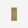 4 x dekorative Wandpaneele aus Holz in goldfarbenem Effekt 120x60cm Tabb-GO Sales