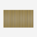 4 x dekorative Wandpaneele aus Holz in goldfarbenem Effekt 120x60cm Tabb-GO Angebot