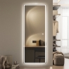 Wandspiegel rechteckig 170x65cm mit LED-Hintergrundbeleuchtung Trefil Katalog