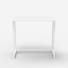 Platzsparender klappbarer Bürotisch 80x45x75 weiß Wolly B Angebot