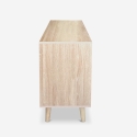 Kommode aus Holz fürs Wohnzimmer 9 Schubladen 120x40x72cm Vudan Katalog