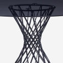Tisch Design rund modern schwarz aus Glas 120cm für Wohnzimmer Naji Angebot