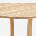 Esstisch modern, rund aus Holz für die Küche 120cm Zira Angebot