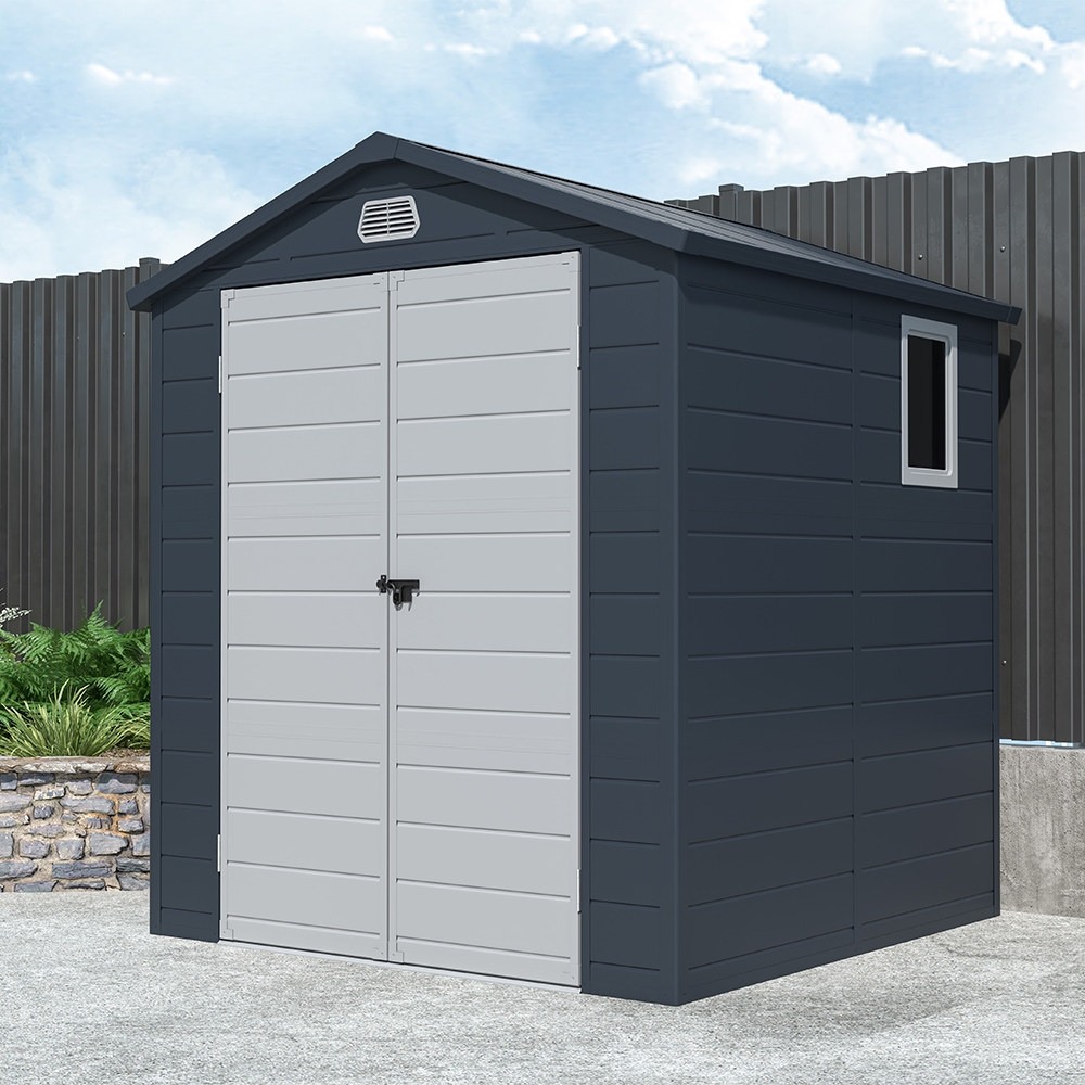 Casetta gerätehaus aus polypropylen für den garten 192x190x219cm Bracciano Aktion Casetta gerätehaus aus polypropylen für den garten 192x190x219cm Bracciano Aktion