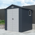 Casetta gerätehaus aus polypropylen für den garten 192x190x219cm Bracciano Aktion