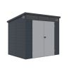 Casetta Box für Gartenwerkzeuge aus Polypropylen 238x191x215cm Bolsena Angebot