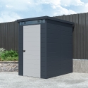Gartenhäuschen Box aus Polypropylen 130x190x196cm für draußen Nemi Aktion