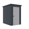 Gartenhäuschen Box aus Polypropylen 130x190x196cm für draußen Nemi Angebot