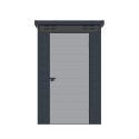 Gartenhäuschen Box aus Polypropylen 130x190x196cm für draußen Nemi Sales