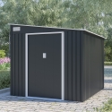 Casetta aus Metall für Gartengeräte 214x257x193cm Ostuni Aktion