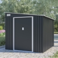 Casetta aus Metall für Gartengeräte 214x257x193cm Ostuni Aktion