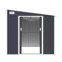 Casetta aus Metall für Gartengeräte 214x257x193cm Ostuni Rabatte