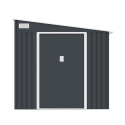 Casetta aus Metall für Gartengeräte 214x257x193cm Ostuni Sales